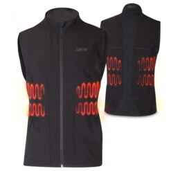 Lenz Heat Vest 1.0 Damen Heizweste Schwarz
