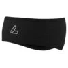 Loeffler Löffler Mono Headband Flaps Stirnband Schwarz