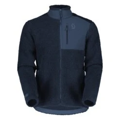 Scott Defined Heritage Pile Herren Fleecejacke Blau