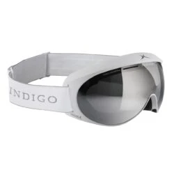 Indigo Voggle Slim Mirror Chrome Weiß
