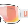 Uvex Downhill 2000 S CV Skibrille White/rose-orange S2