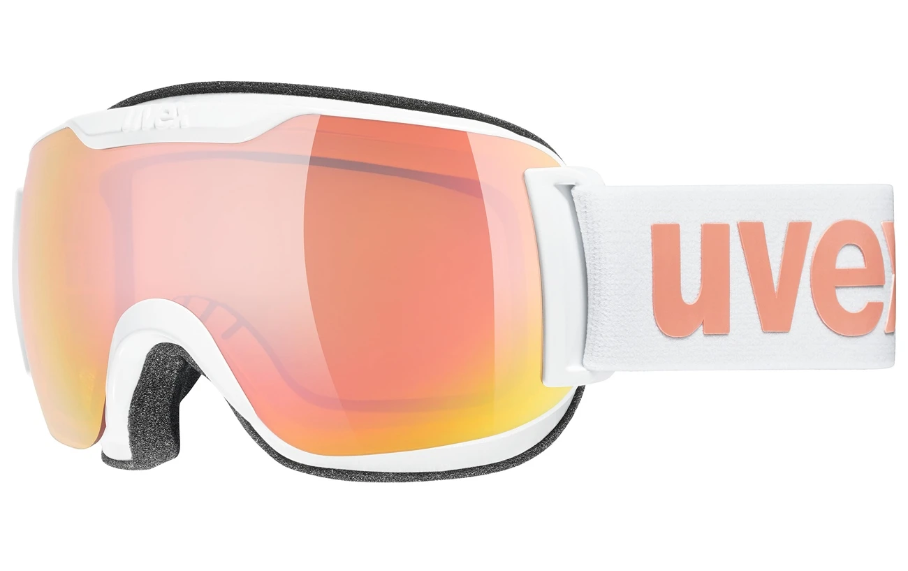 Uvex Downhill 2000 S CV Skibrille White/rose-orange S2 1 Uvex Downhill 2000 S CV Skibrille White/rose-orange S2