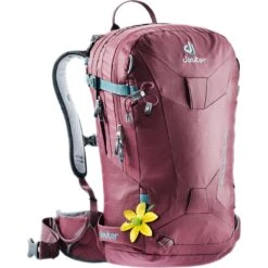 Deuter Freerider 24 SL Damen Skitourenrucksack Rot