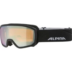 Alpina Scarabeo Jr. Q-Lite Skibrille Schwarz