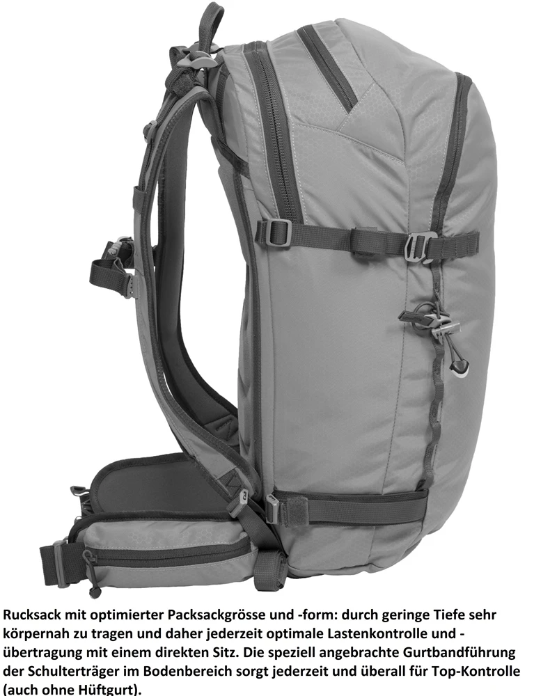 EXPED Glissade 25 Rucksack Grün 3 EXPED Glissade 25 Rucksack Grün – Bild 3