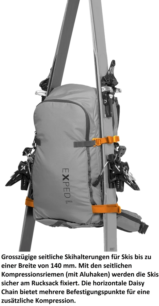EXPED Glissade 25 Rucksack Grün 5 EXPED Glissade 25 Rucksack Grün – Bild 5