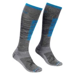 ORTOVOX Ski Compression Long Socks Herren Kniestrümpfe Grau