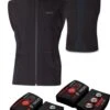 Lenz Set Heat Vest 1.0 Herren Heizweste + Lithium Pack RCB 1800 Akkus 3600 MAh