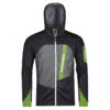 ORTOVOX Fleece Loden Hoody Herren Midlayer Schwarz