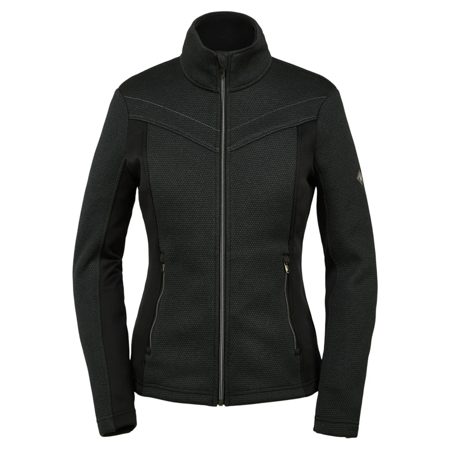Spyder Encore Full Zip Damen Fleecejacke Schwarz 1 Spyder Encore Full Zip Damen Fleecejacke Schwarz