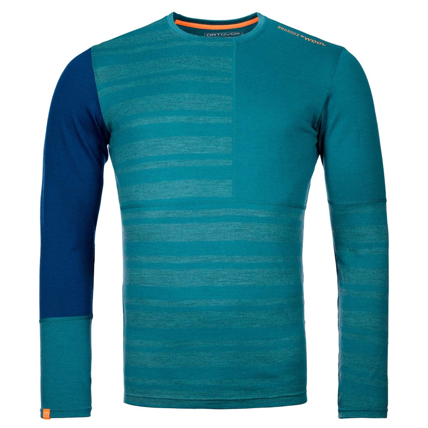 Ortovox 185 Rock N Wool Long Sleeve Men Grün 1 Ortovox 185 Rock N Wool Long Sleeve Men Grün