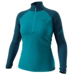Dynafit Speed Polartec 1/2 Zip Damen Midlayer Blau