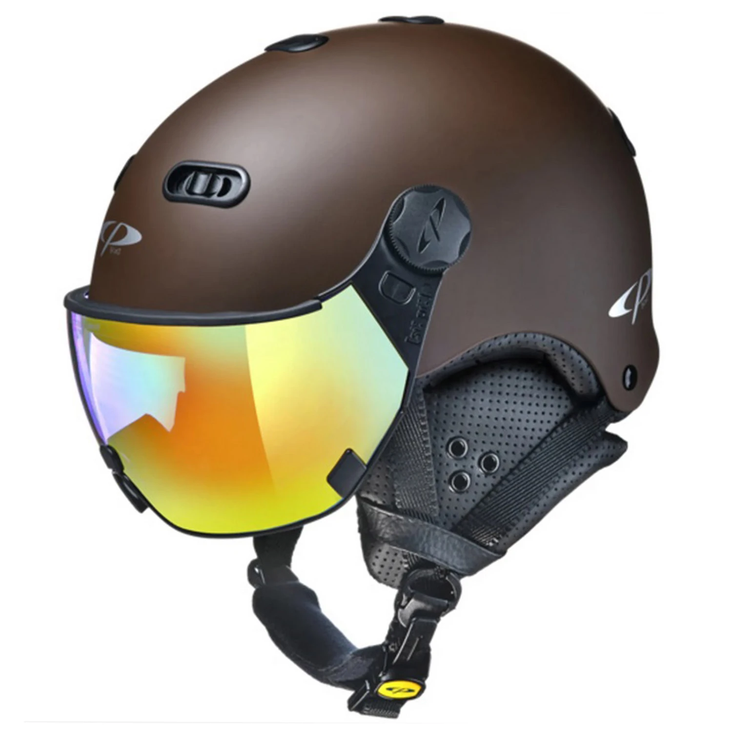 CP Carachillo Skihelm Braun 1 CP Carachillo Skihelm Braun