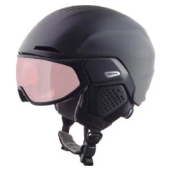 Alpina Alto QV Skihelm Schwarz