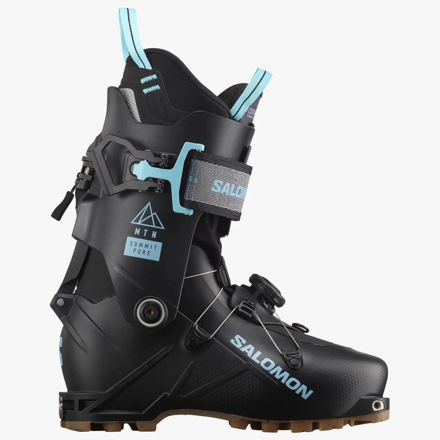 Salomon MTN Summit Pure Damen Touring-Schuhe Schwarz 1 Salomon MTN Summit Pure Damen Touring-Schuhe Schwarz