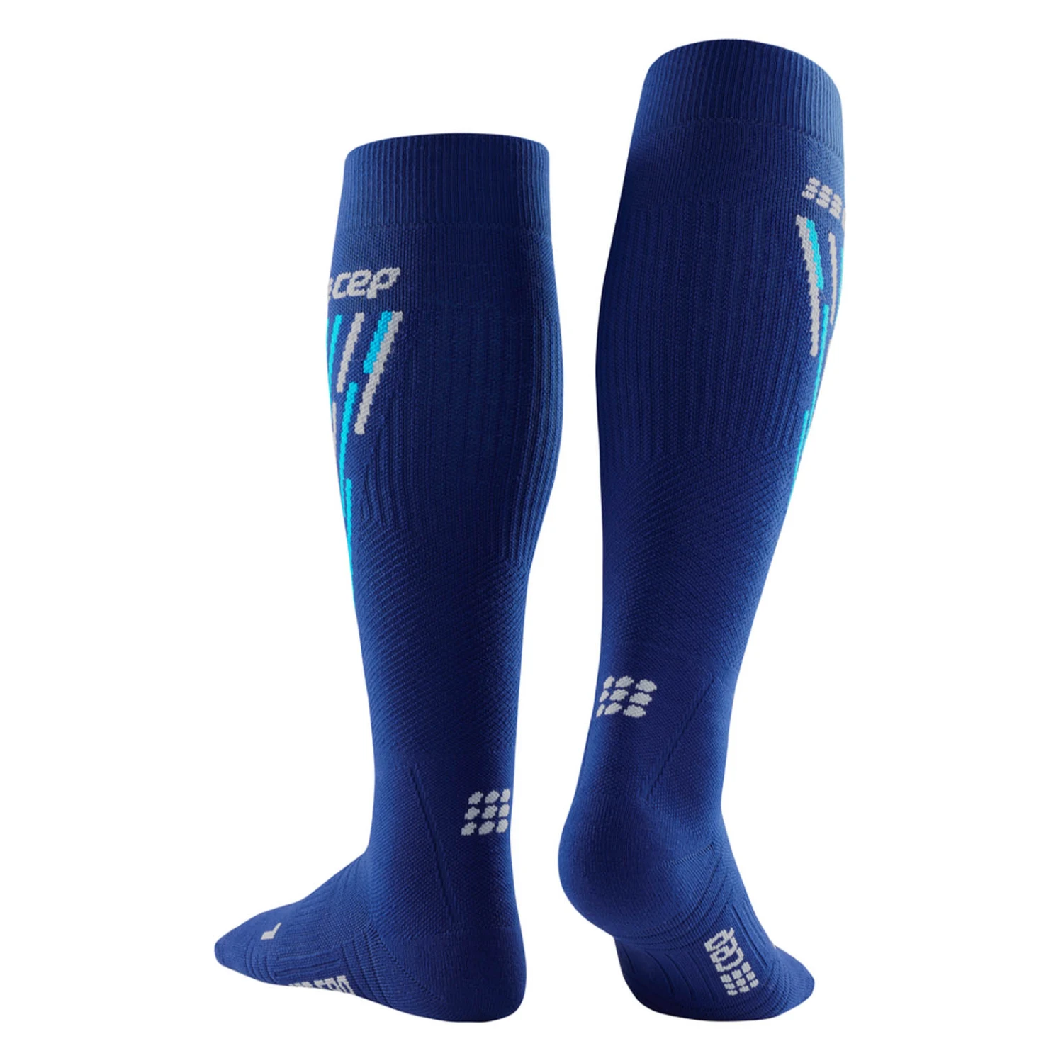 CEP Ski Thermo Herren Kompressionssocken Blau 2 CEP Ski Thermo Herren Kompressionssocken Blau – Bild 2