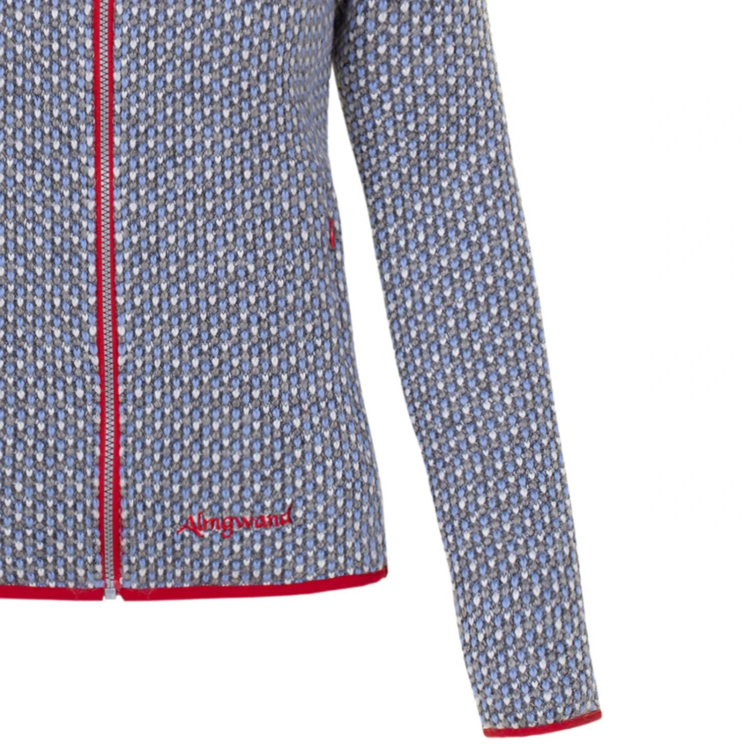 Almgwand Mödringkogel Damen Jacke Blau 3 Almgwand Mödringkogel Damen Jacke Blau – Bild 3