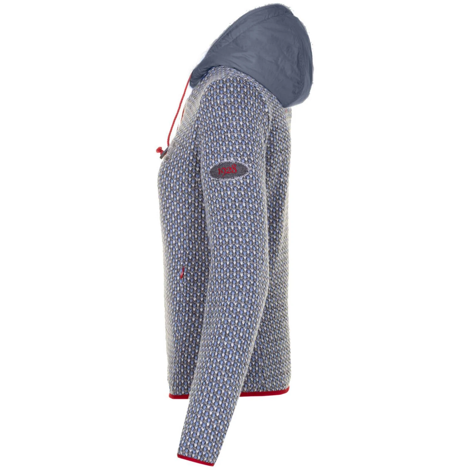 Almgwand Mödringkogel Damen Jacke Blau 4 Almgwand Mödringkogel Damen Jacke Blau – Bild 4