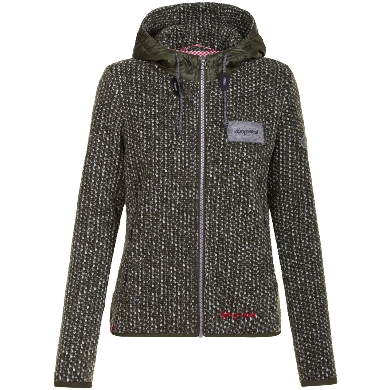 Almgwand Mödringkogel Damen Jacke Oliv 1 Almgwand Mödringkogel Damen Jacke Oliv