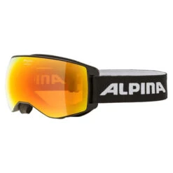 Alpina Naator Q-Lite Skibrille Schwarz