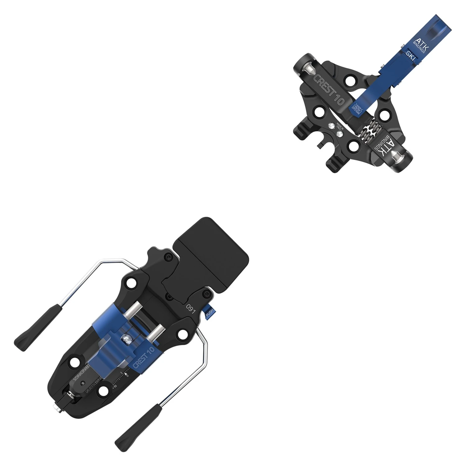 ATK Crest 10 Tourenskibindung Blau 5 ATK Crest 10 Tourenskibindung Blau – Bild 5