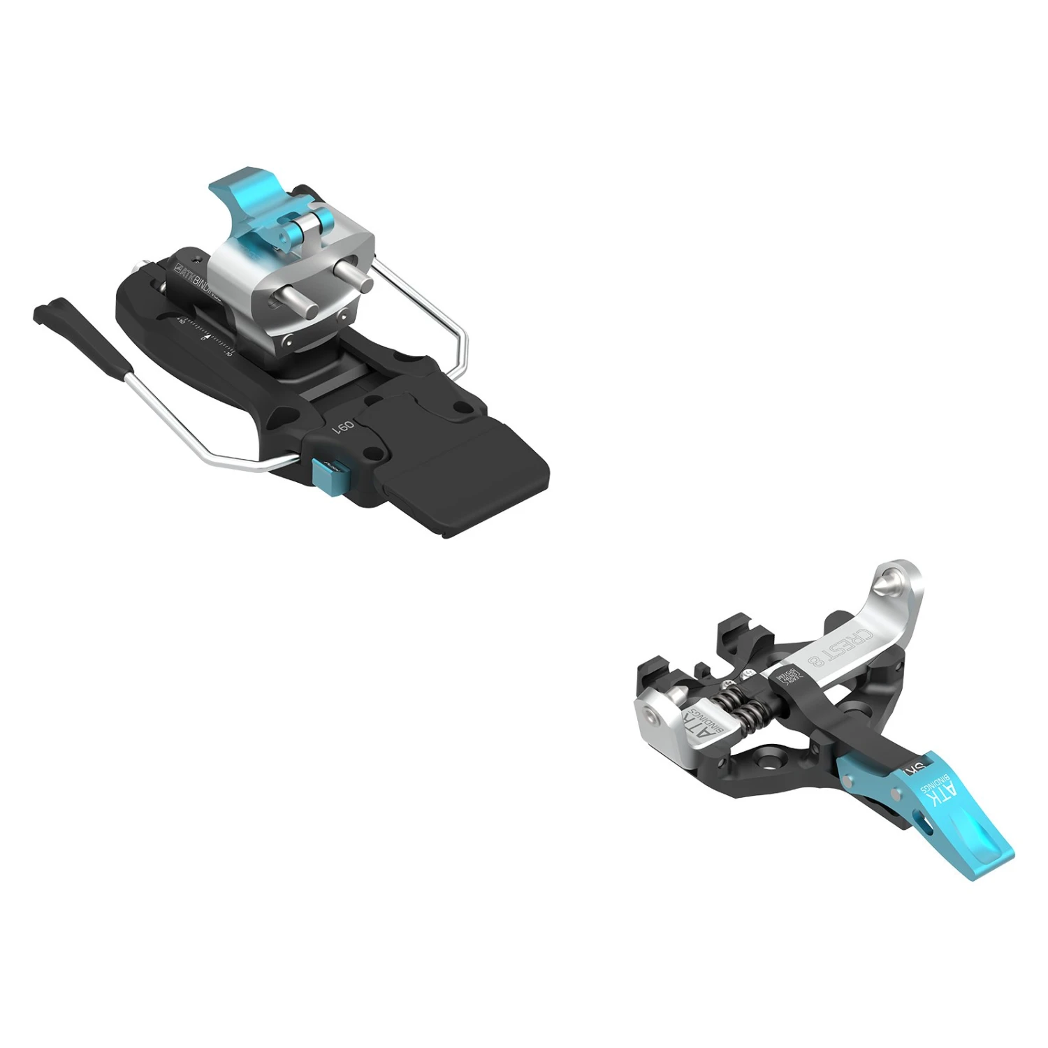 ATK Crest 8 Tourenskibindung Blau 1 ATK Crest 8 Tourenskibindung Blau