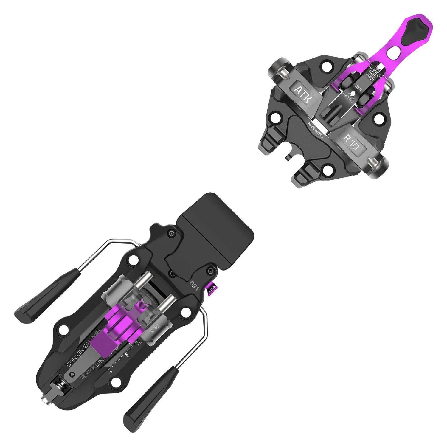 ATK Raider 10 Tourenskibindung Lila 5 ATK Raider 10 Tourenskibindung Lila – Bild 5