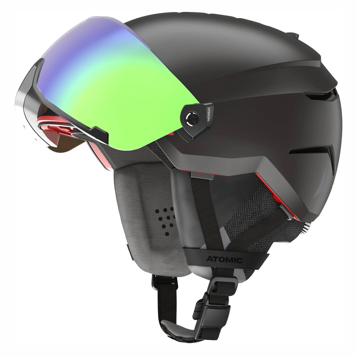 ATOMIC Savor AMID Visor HD Visier Skihelm Schwarz 1 ATOMIC Savor AMID Visor HD Visier Skihelm Schwarz