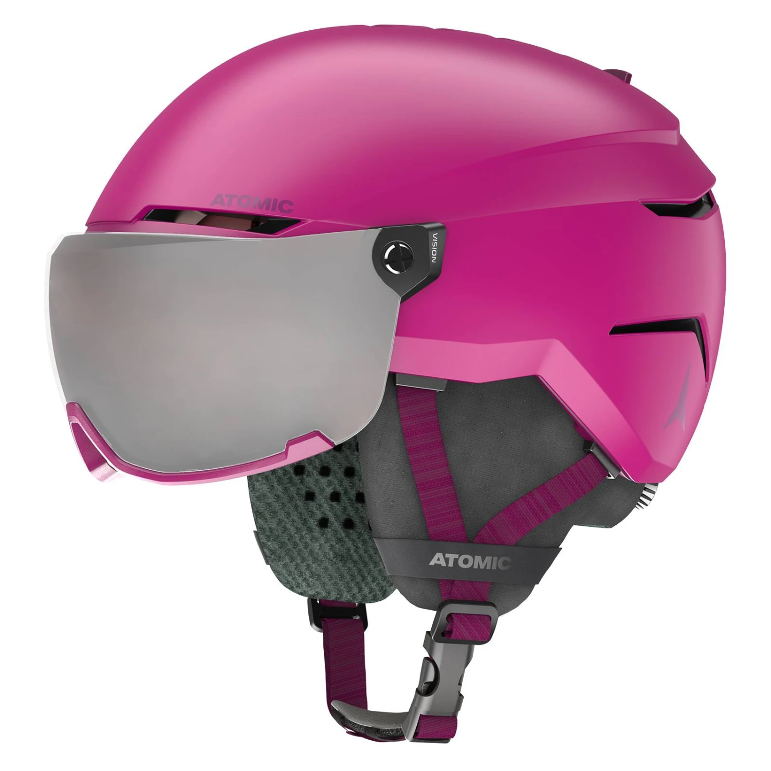 ATOMIC Savor Visor Junior Visier Skihelm Pink 2 ATOMIC Savor Visor Junior Visier Skihelm Pink – Bild 2