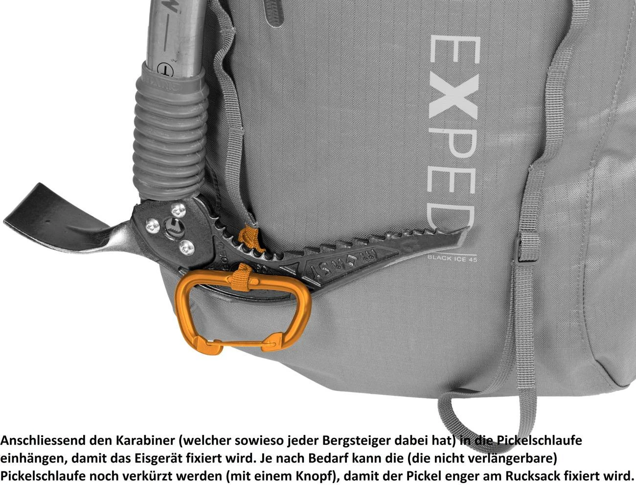 EXPED Black Ice 30 Rucksack Grün 4 EXPED Black Ice 30 Rucksack Grün – Bild 4