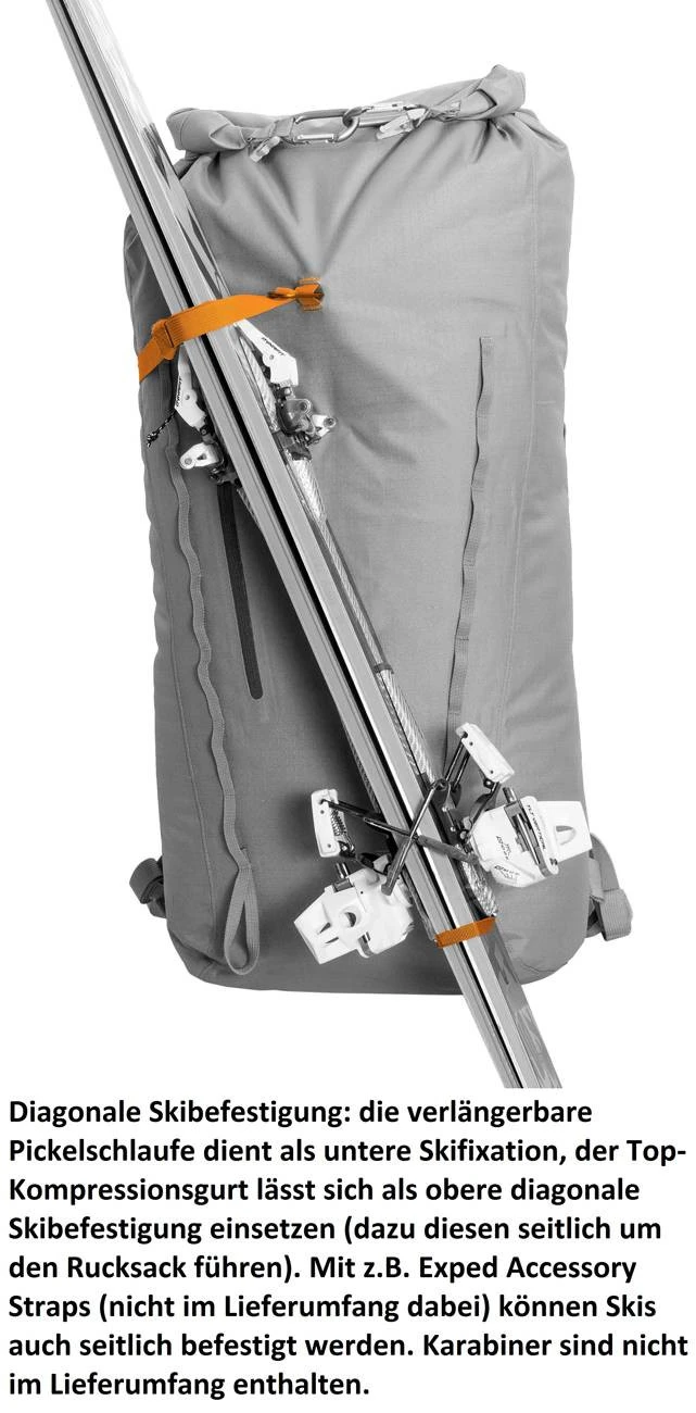 EXPED Black Ice 45 Rucksack Schwarz 2 EXPED Black Ice 45 Rucksack Schwarz – Bild 2