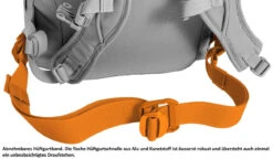 EXPED Black Ice 45 Rucksack Schwarz 7 EXPED Black Ice 45 Rucksack Schwarz -Leki || Ortovox || Atomic Verkäufe black ice waisbelt2028129 28129