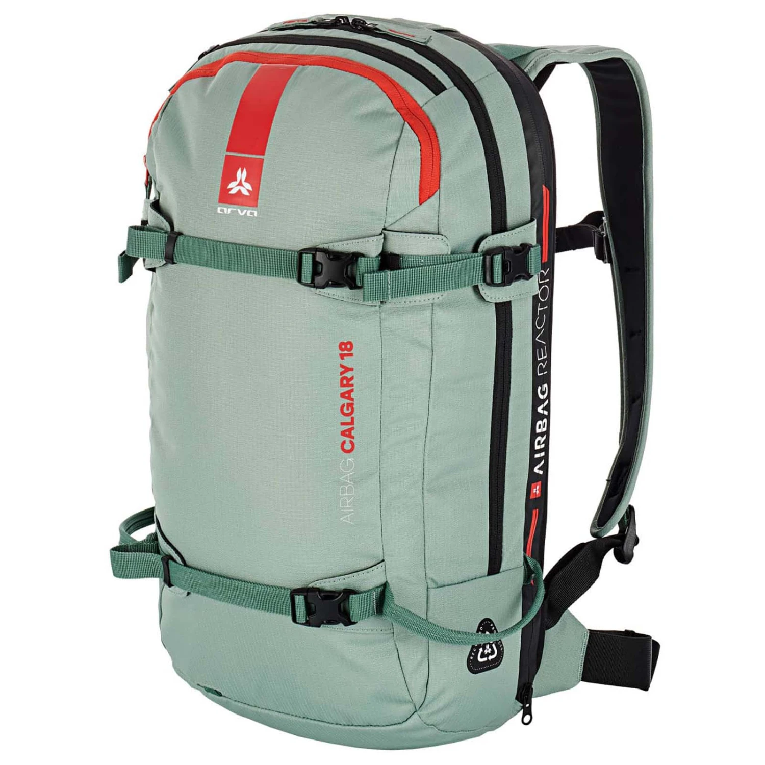 ARVA Reactor Calgary 18 Lawinenrucksack Grün 1 ARVA Reactor Calgary 18 Lawinenrucksack Grün