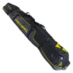 FISCHER Skicase 3 Pair Alpine Race Skisack Schwarz