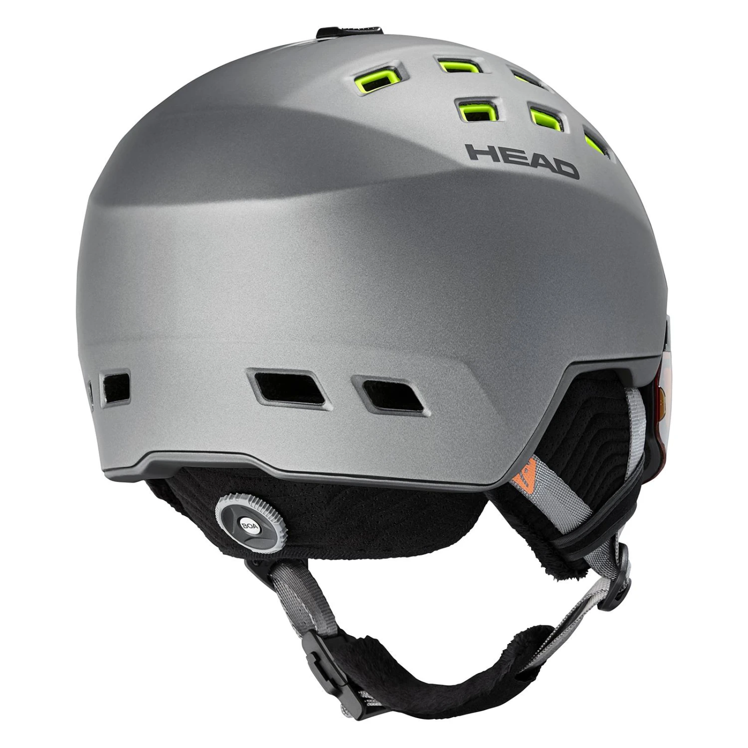 HEAD Radar Visier Skihelm Anthrazit 2 HEAD Radar Visier Skihelm Anthrazit – Bild 2