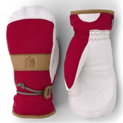 Hestra Voss CZone Damen Fäustlinge Rot