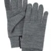 Hestra Merino Touch Point Innenhandschuhe Grau