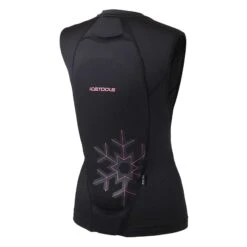 Icetools Lite Vest Damen Rückenprotektor Schwarz