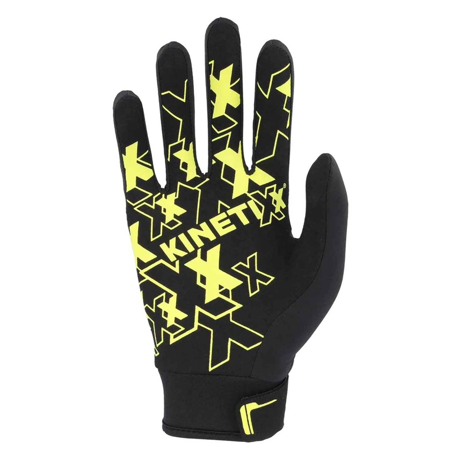 KINETIXX Nebeli Unisex Handschuhe Schwarz Gelb 2 KINETIXX Nebeli Unisex Handschuhe Schwarz Gelb – Bild 2