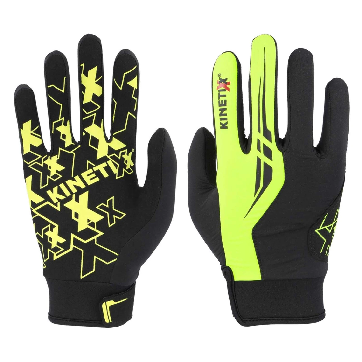 KINETIXX Nebeli Unisex Handschuhe Schwarz Gelb 1 KINETIXX Nebeli Unisex Handschuhe Schwarz Gelb