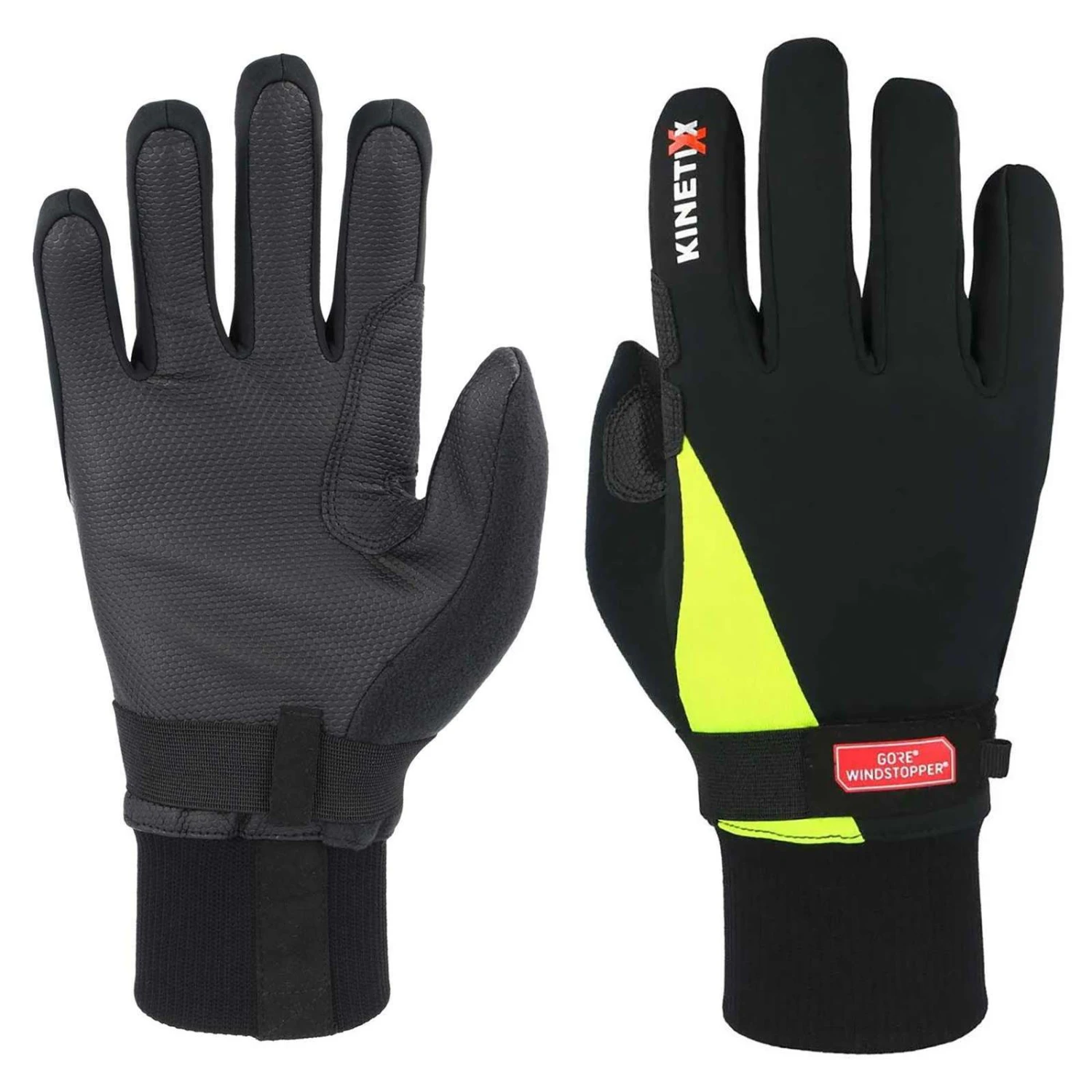 KINETIXX Nomo Unisex Handschuhe Schwarz Gelb 1 KINETIXX Nomo Unisex Handschuhe Schwarz Gelb