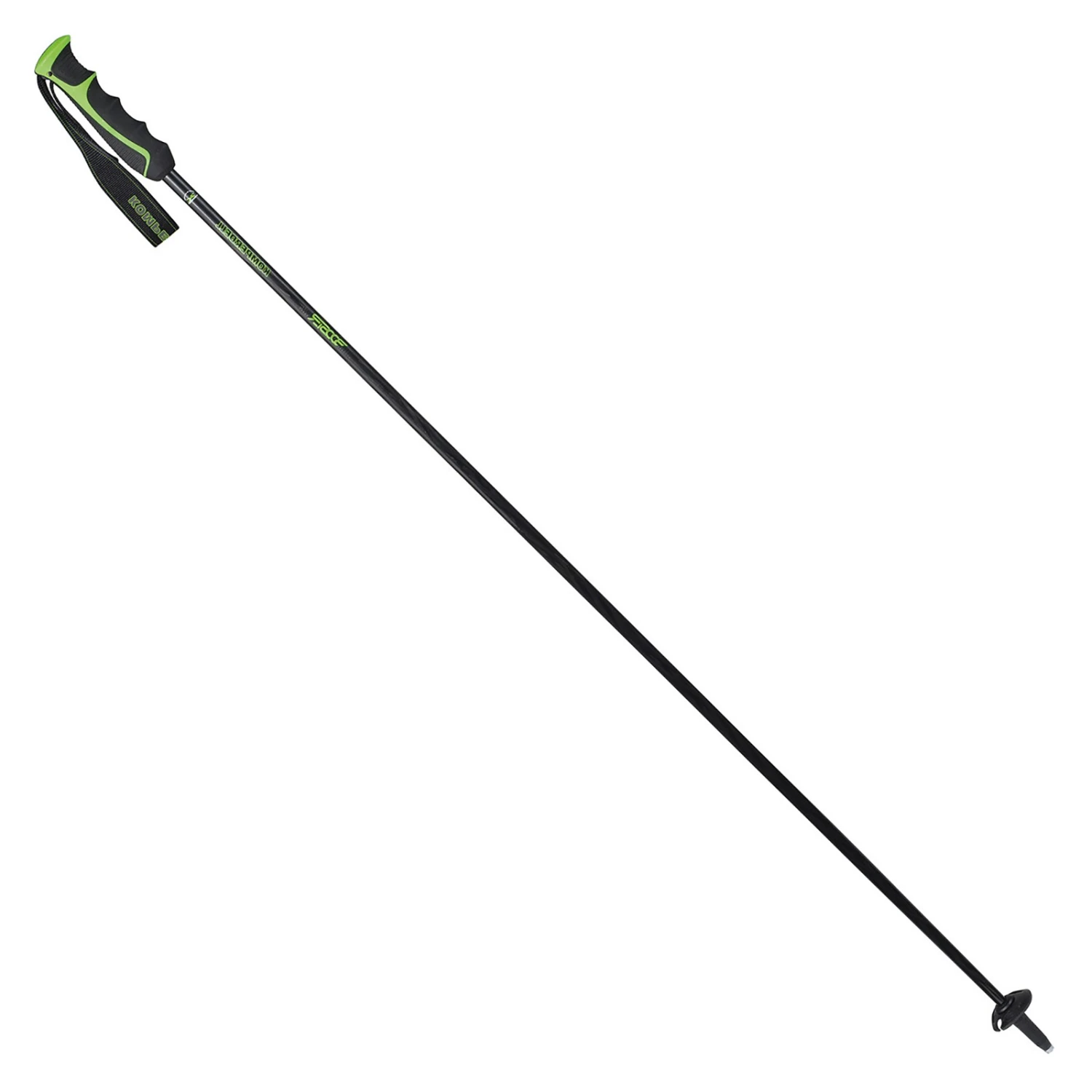 KOMPERDELL Booster Carbon Skistöcke Schwarz Grün 1 KOMPERDELL Booster Carbon Skistöcke Schwarz Grün