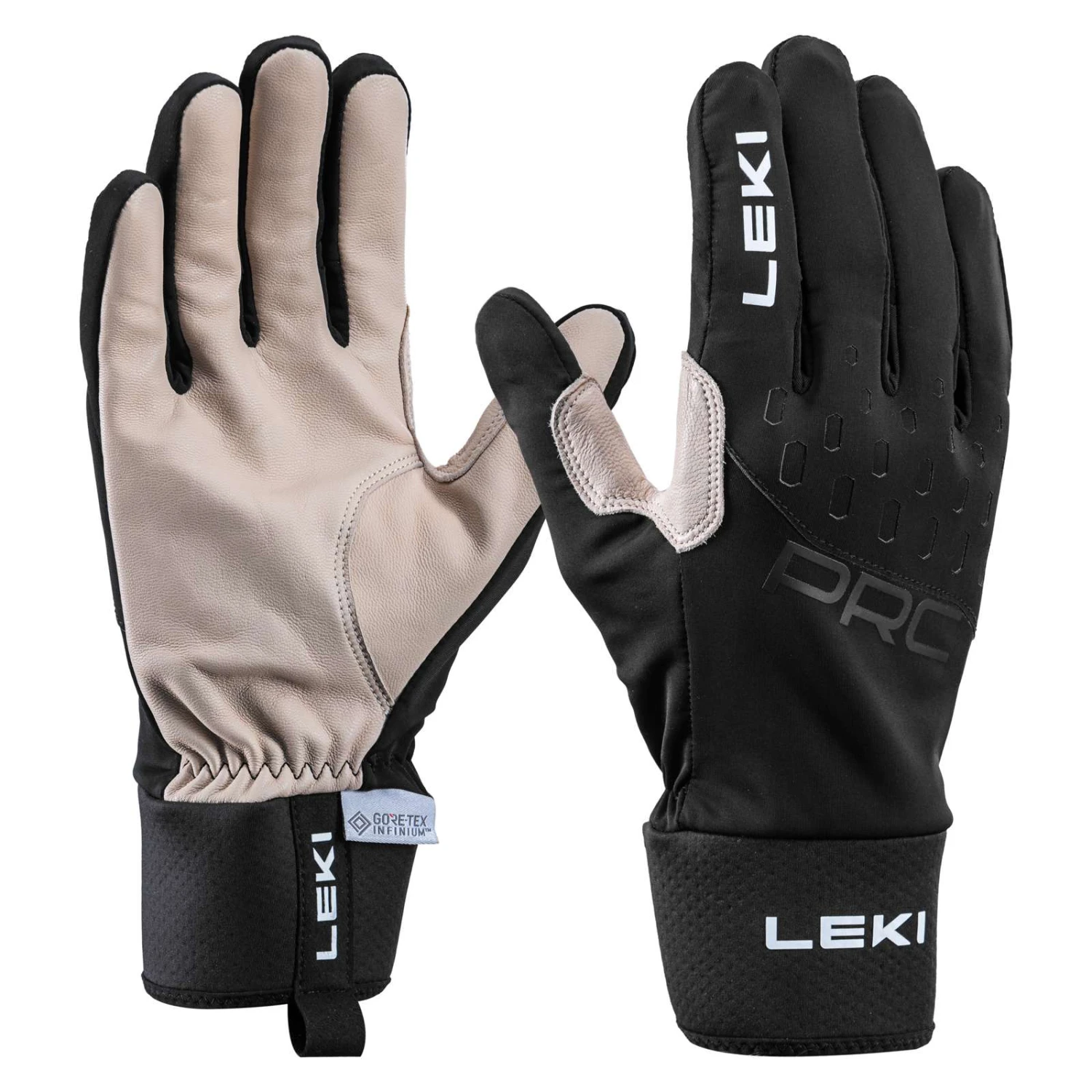 LEKI PRC Premium Langlaufhandschuhe Schwarz 1 LEKI PRC Premium Langlaufhandschuhe Schwarz