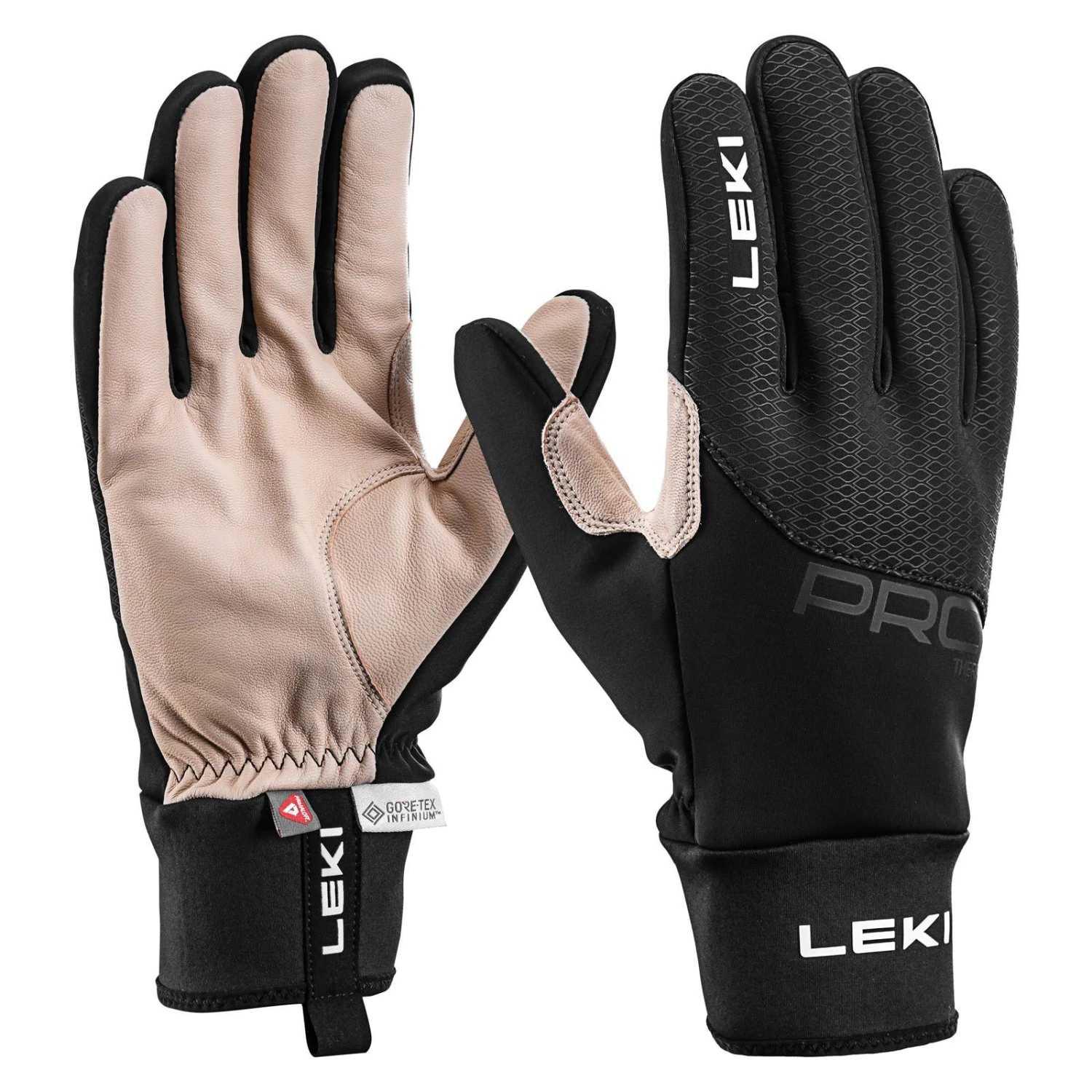 LEKI PRC Premium Thermo Plus Langlaufhandschuhe Schwarz 1 LEKI PRC Premium Thermo Plus Langlaufhandschuhe Schwarz