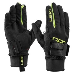 LEKI PRC Shark Langlaufhandschuhe Schwarz