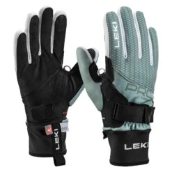 LEKI PRC Thermo Plus Shark Women Langlaufhandschuhe Türkis