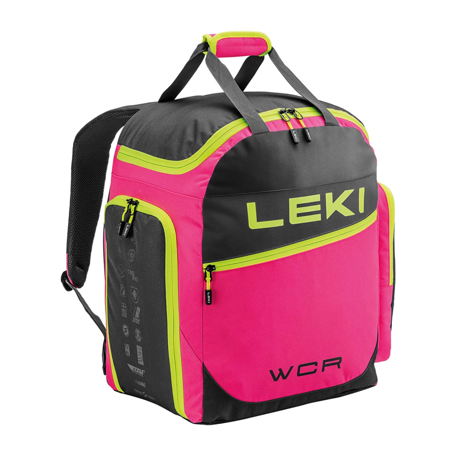 LEKI Skiboot Bag WCR 60L Skischuhtasche Pink 1 LEKI Skiboot Bag WCR 60L Skischuhtasche Pink