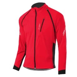 Loeffler Löffler M Bike Zip-Off Jacket San Remo 2 WS Light Herren Radjacke Rot