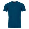 Ortovox 120 Tec Lafatscher Topo Herren T-Shirt Blau