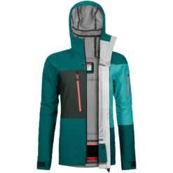 ORTOVOX 3L Deep Shell Jacket W -Leki || Ortovox || Atomic Verkäufe ortovox 3l deep shell women jacket pacific green 70800 60801